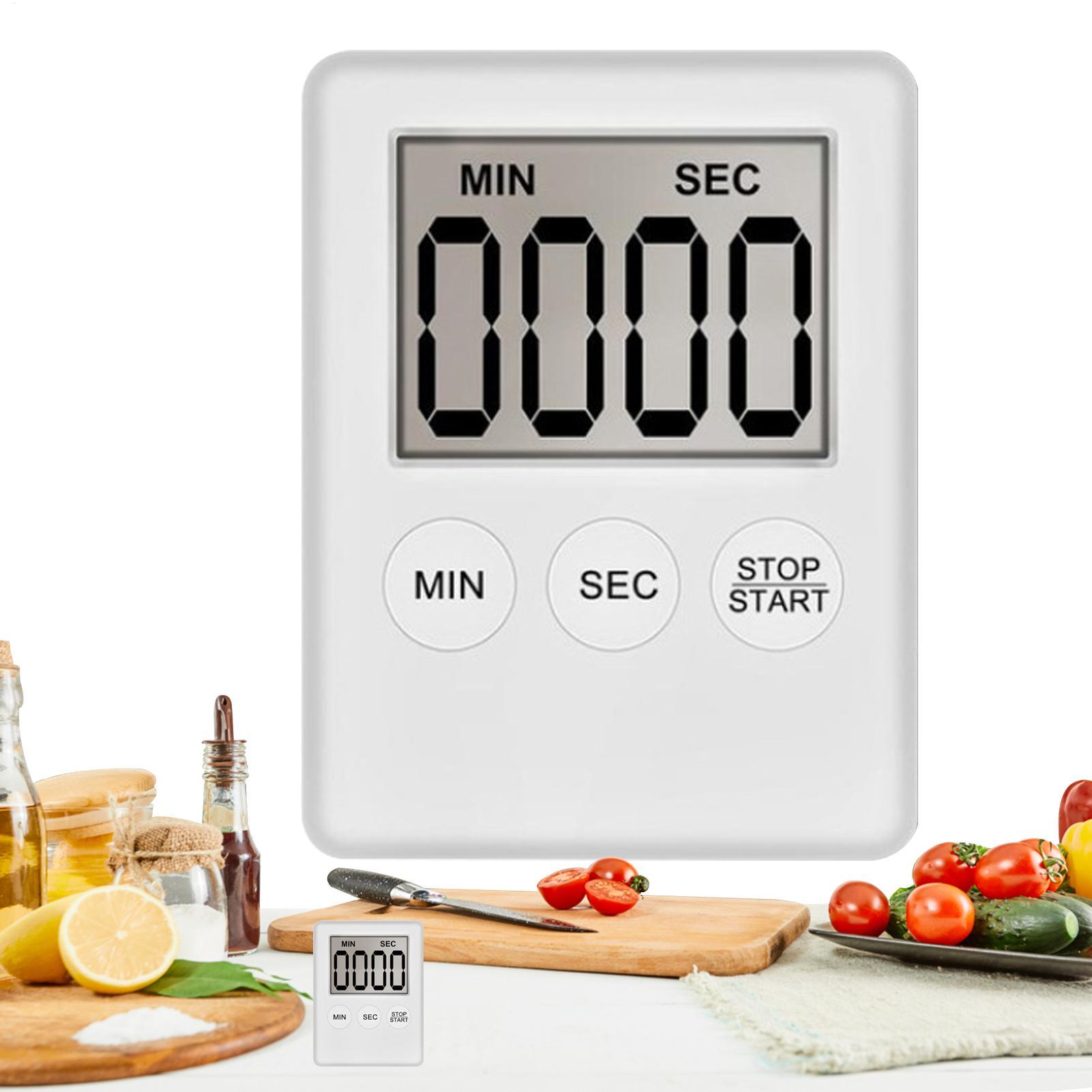 Home Cooking Game - مؤقت مطبخ مغناطيسي رقمي بشاشة LED