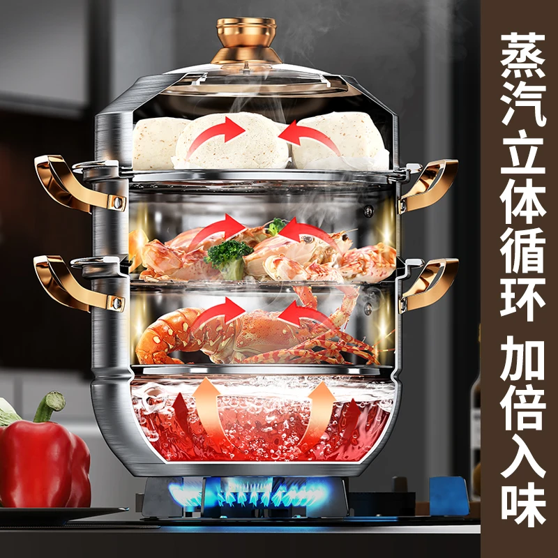 316 وعاء بخار من الفولاذ المقا - مراجعة Home Cooking Services وسعره