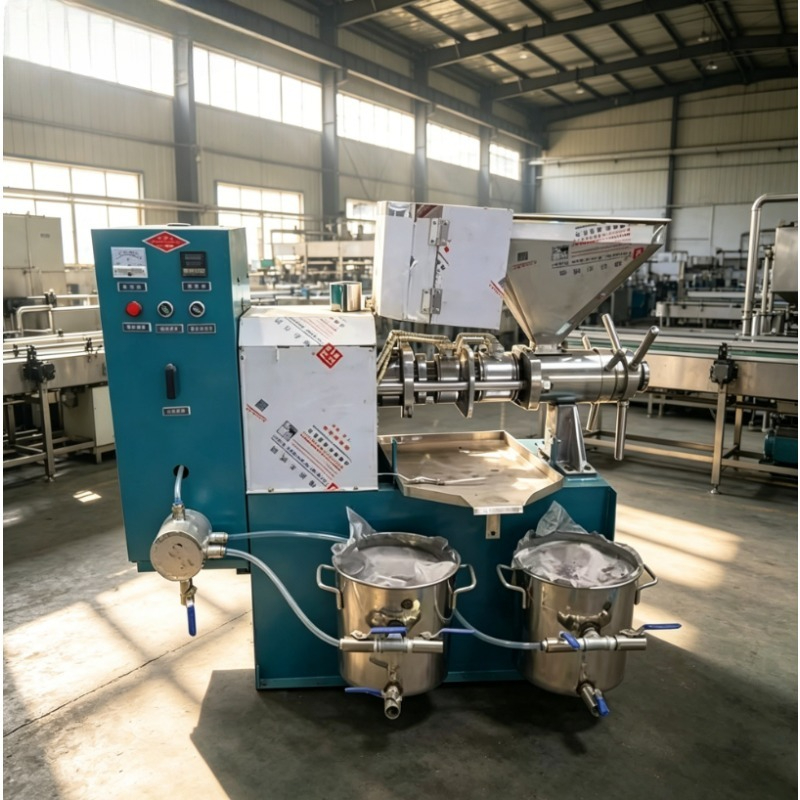 آلة عصر الزيت على البارد مخصصة - مراجعة Home Cooking Oil Making Machine وسعره