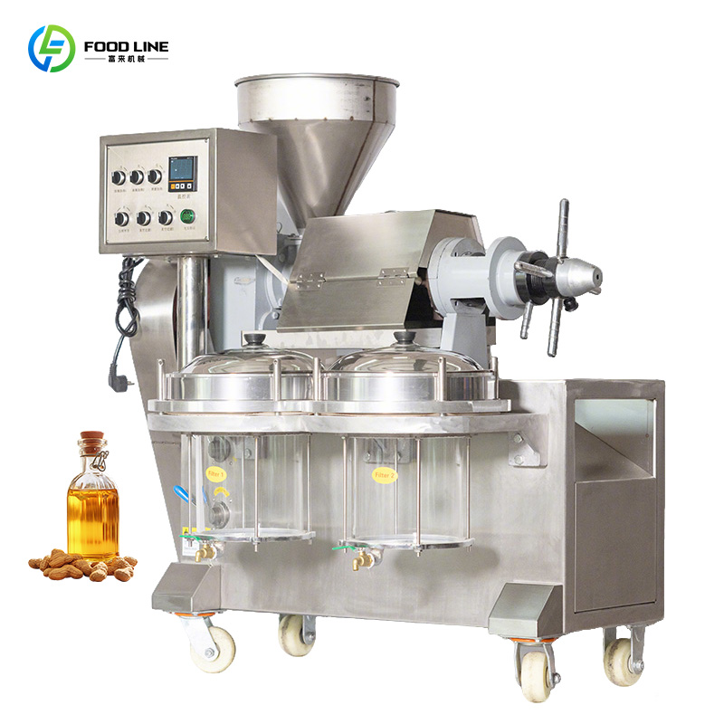 آلة عصر الزيت على البارد مخصصة - مراجعة Home Cooking Oil Making Machine وسعره
