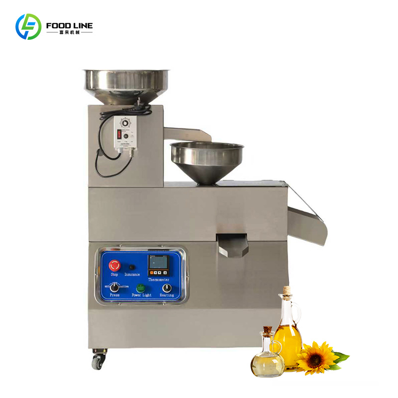 آلة عصر الزيت على البارد مخصصة - مراجعة Home Cooking Oil Making Machine وسعره