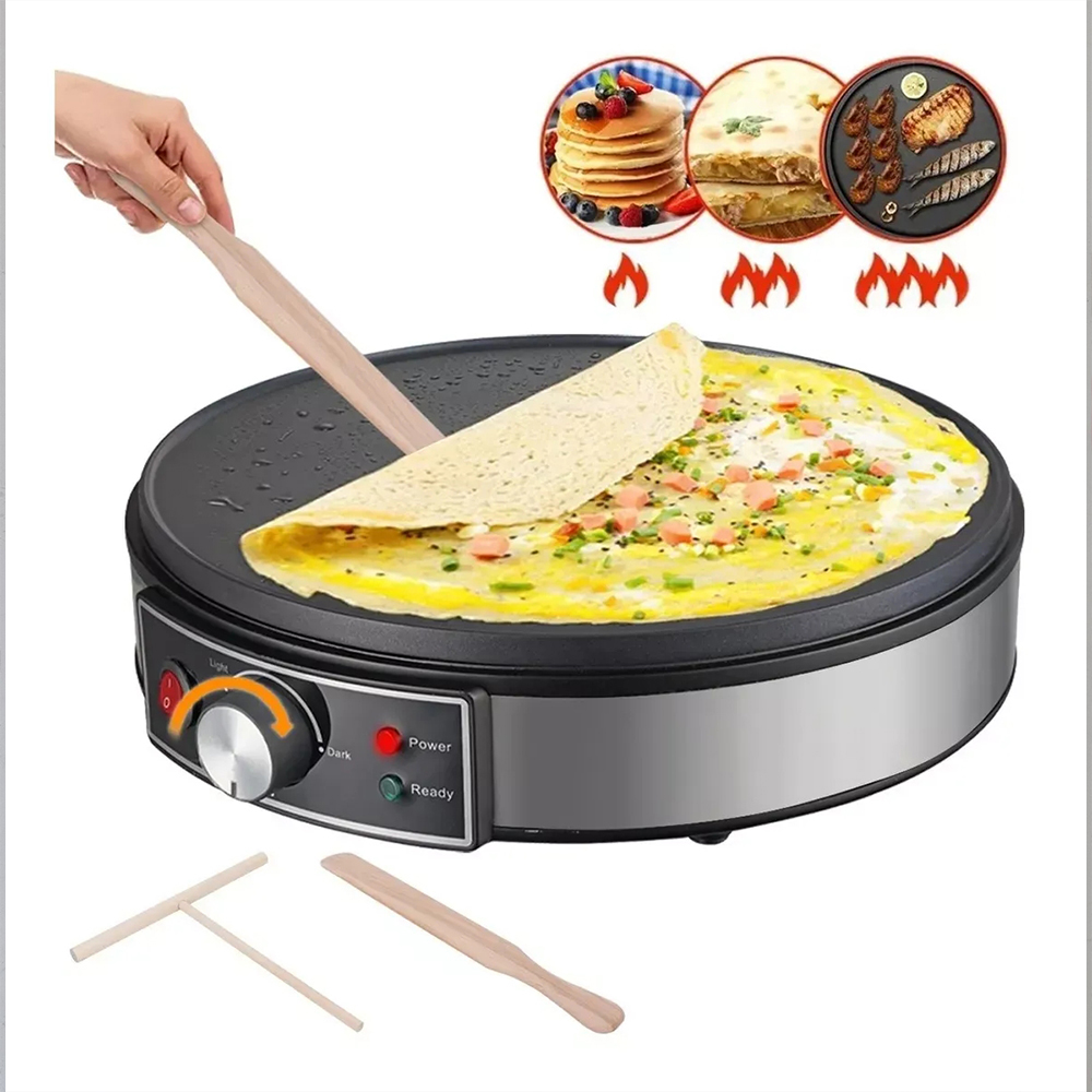 آلة صنع الكريب الكهربائية، ماك - مراجعة Home Cooking Oil Making Machine وسعره
