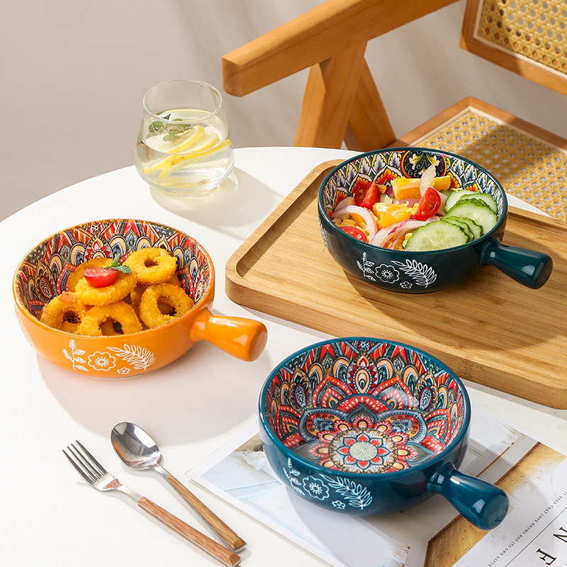 البولكا نقطة أطباق السيراميك أ - مراجعة Home Cooking Services وسعره